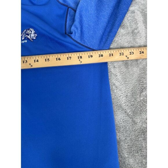 FootJoy 1/4 Zip Golf Pullover Jacket Men's Size Medium Blue - Picture 9 of 11